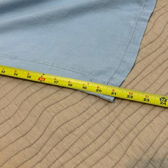 LOVE TREE Light Blue Tencil Wide Leg Ankle Cropped Pants Women’s M - Picture 8 of 12